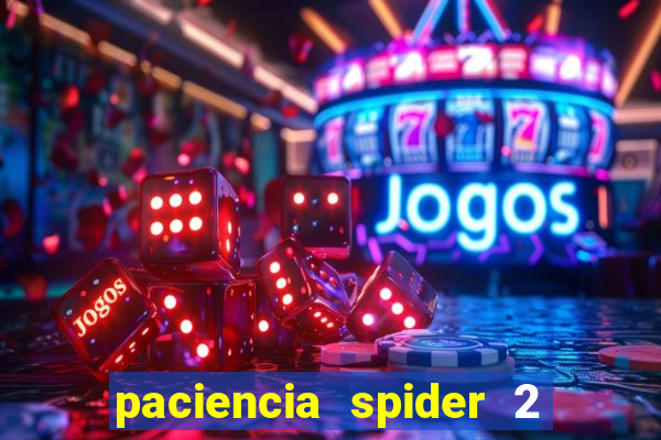 paciencia spider 2 naipes jogar